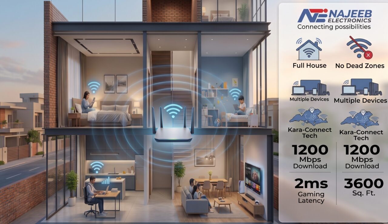 Best WiFi 6 Routers & Mesh WiFi Systems in Pakistan
