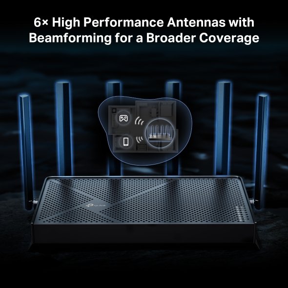 TP-Link Archer BE400 BE6500 Dual Band Gigabit WiFi 7 Router - Image 7