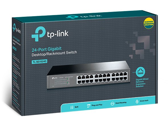 TL-SG1024D 24-Port Gigabit Desktop/Rackmount Switch | TP-Link - Image 4