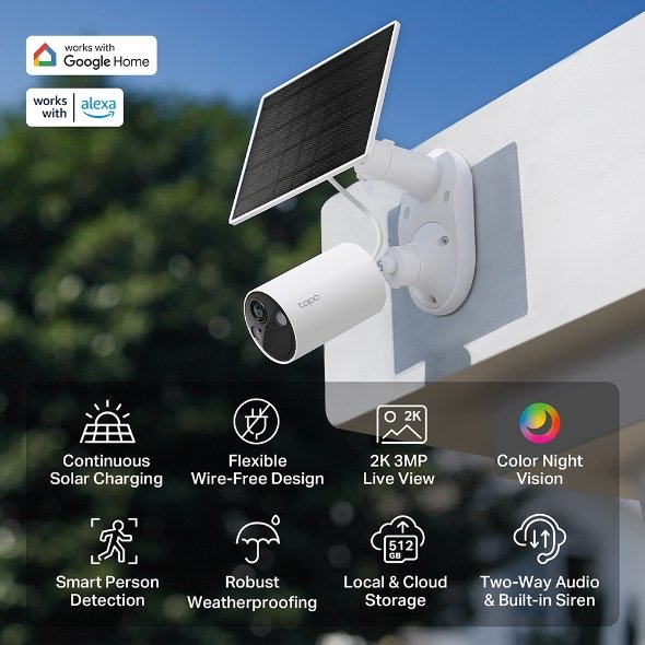 Tapo C410 KIT Solar-Powered Security Camera Kit - Image 4