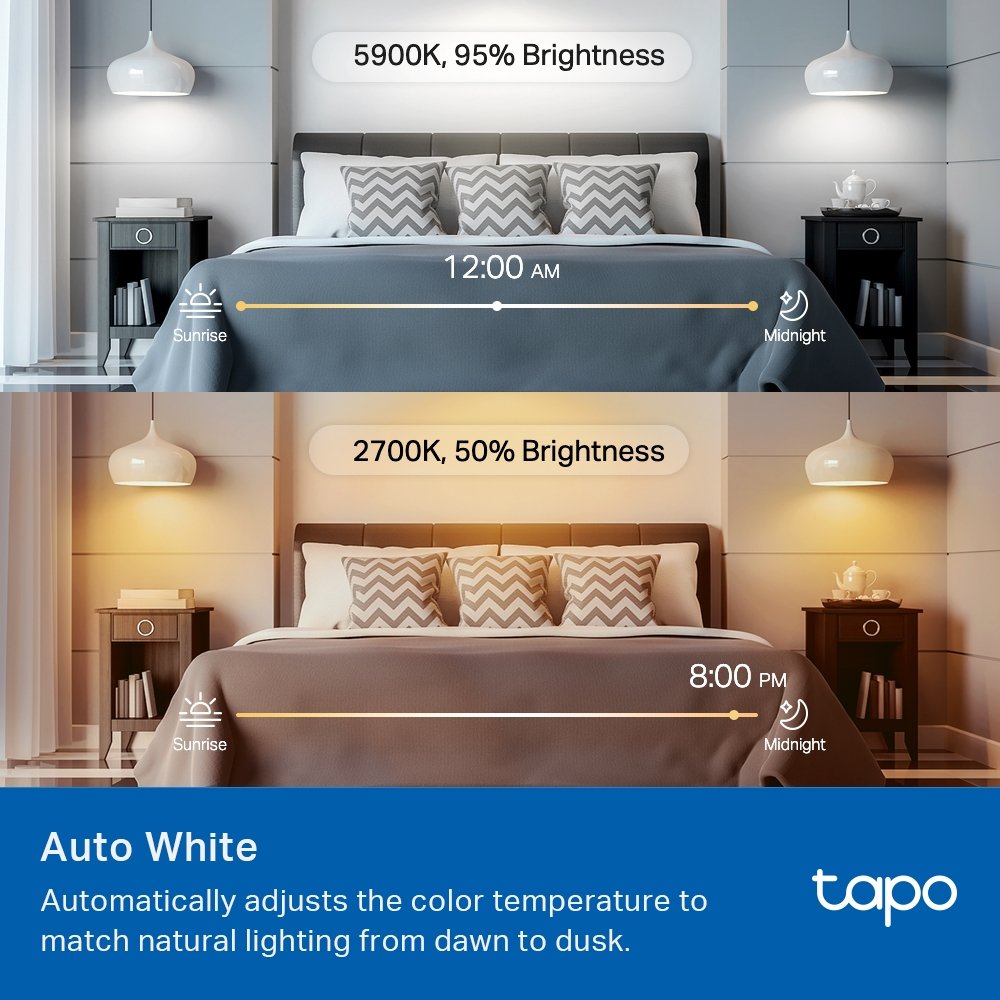 Tapo L535E Smart WiFi Light Bulb, Multicolor - Image 9