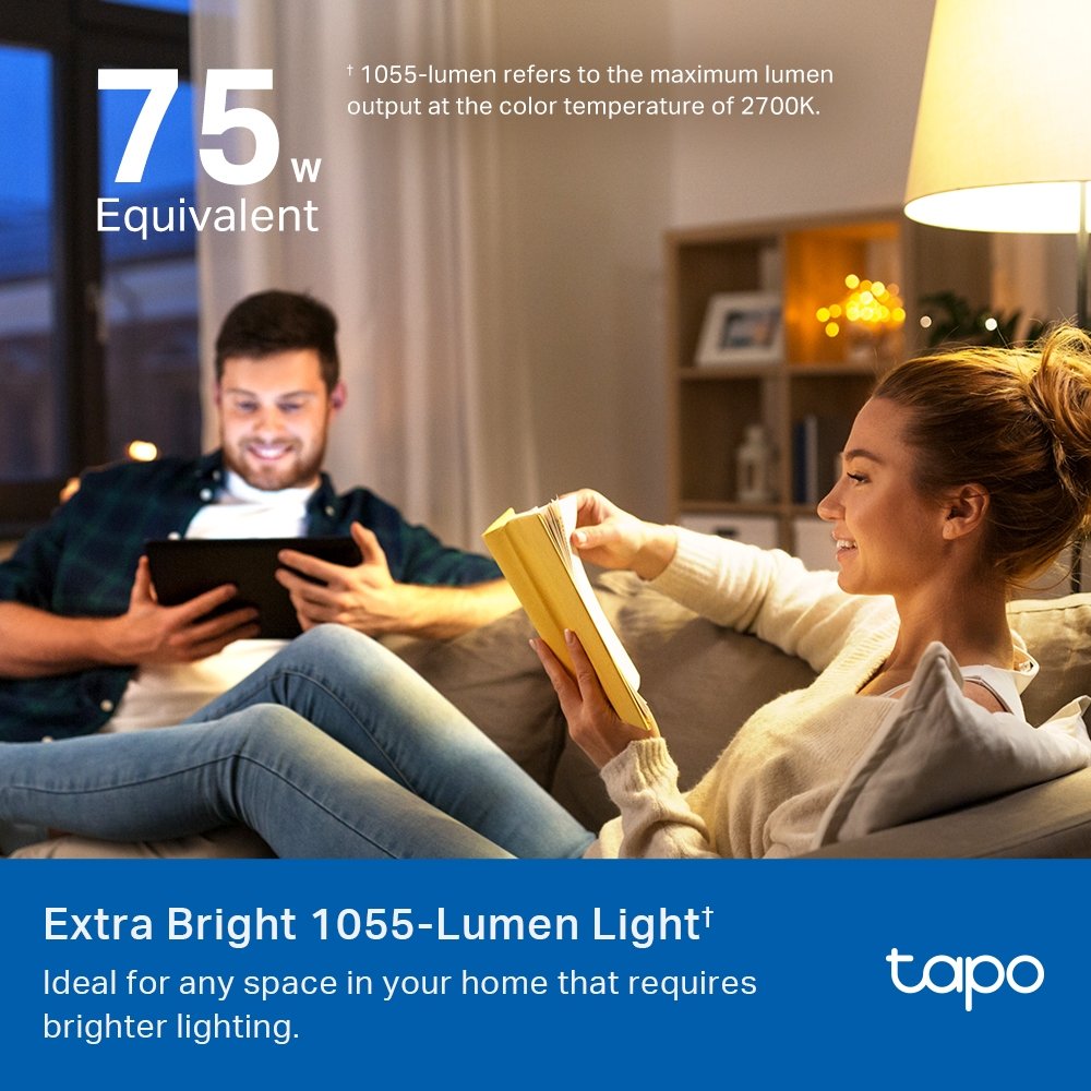 Tapo L535E Smart WiFi Light Bulb, Multicolor - Image 3