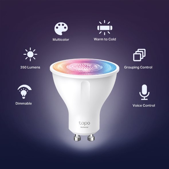 Tapo L630 Smart Wi-Fi Spotlight, Multicolor - Image 4